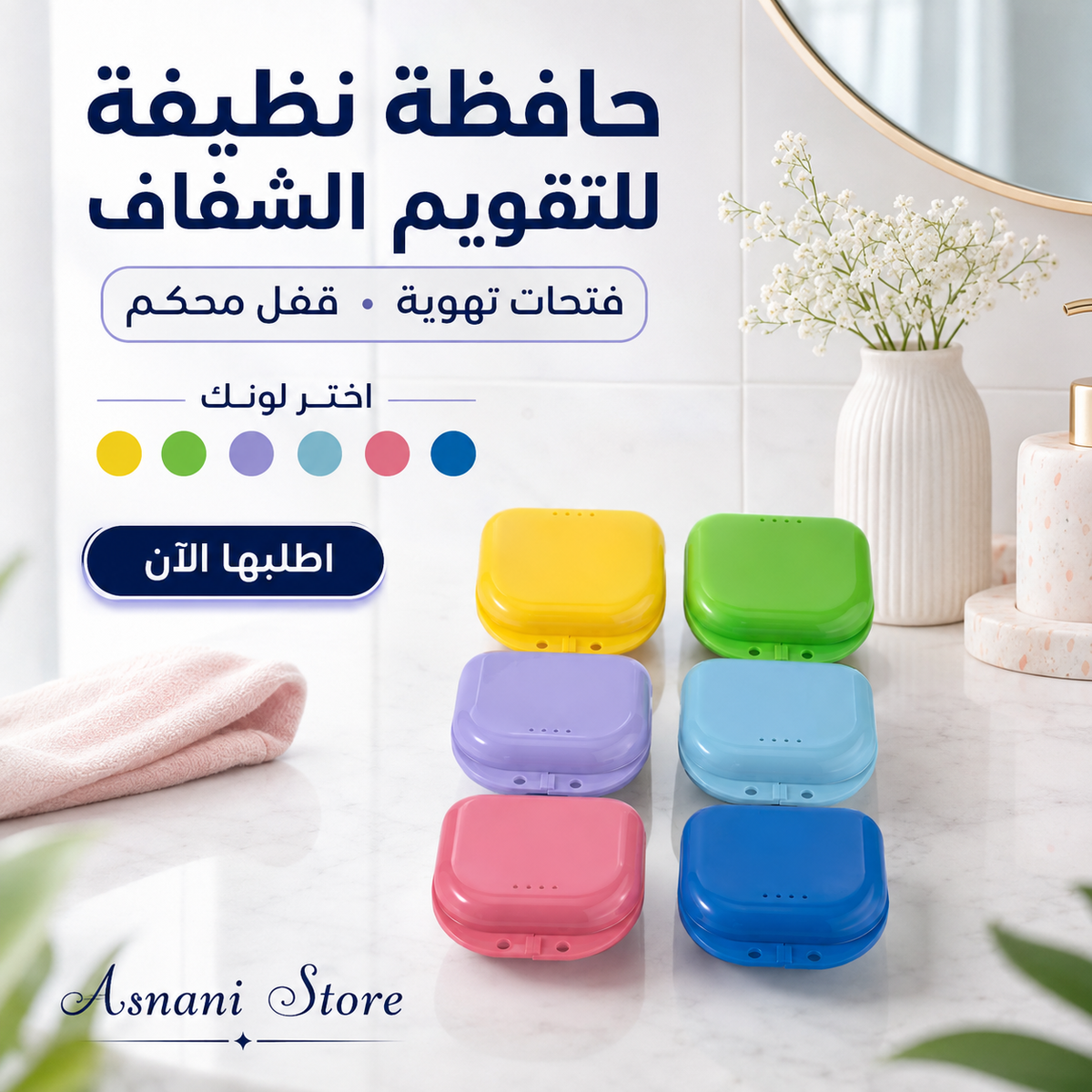 صندوق تقويم الأسنان غير المرئي إنفيزلاين لتقويم الأسنان
