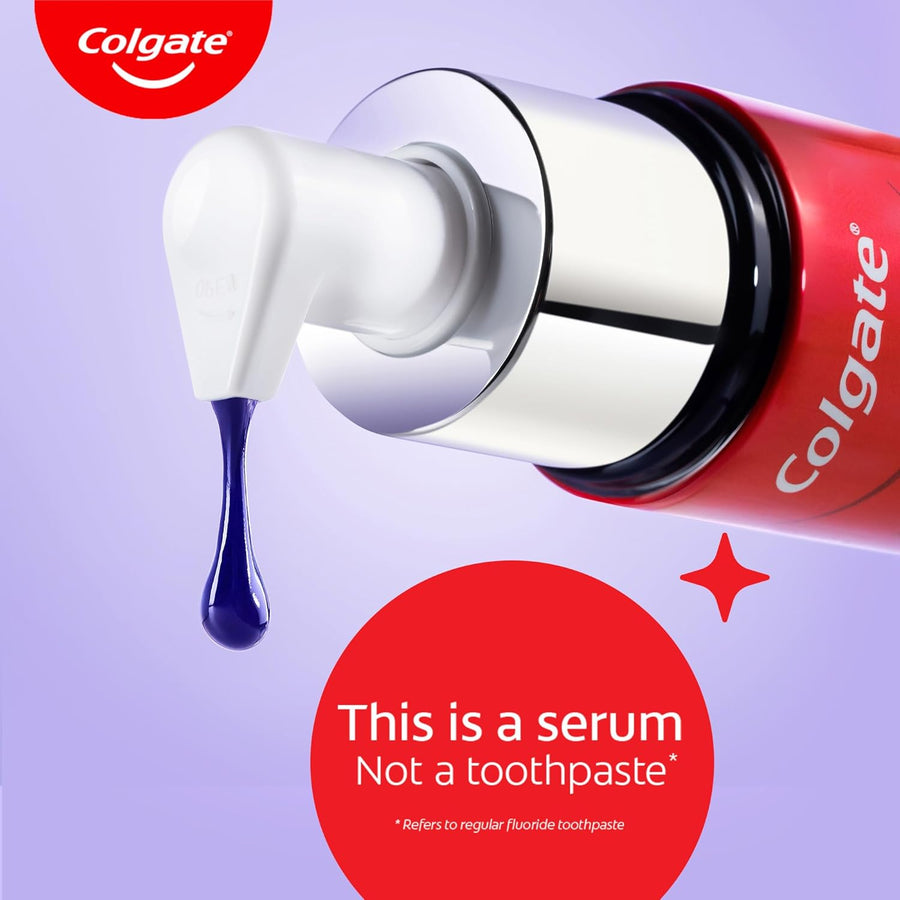 Colgate Visible White Purple Teeth Whitening Serum, 40ml