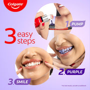 Colgate Visible White Purple Teeth Whitening Serum, 40ml
