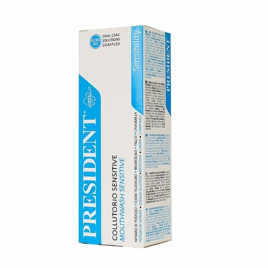 President Sensitive Mouthwash 200 Ml #928