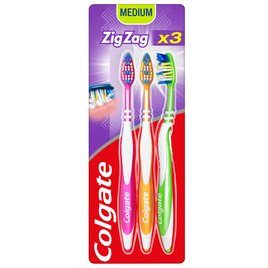 فرشاة أسنان كولجيت زيجزاج المتوسطة x3 #270