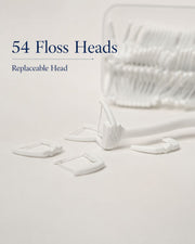 رؤوس إعادة تعبئة خيط التنظيف الكهربائي MY FLOSS (54 قطعة)