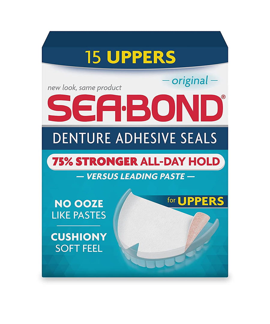 أختام لاصقة آمنة لأطقم الأسنان من Sea Bond #619