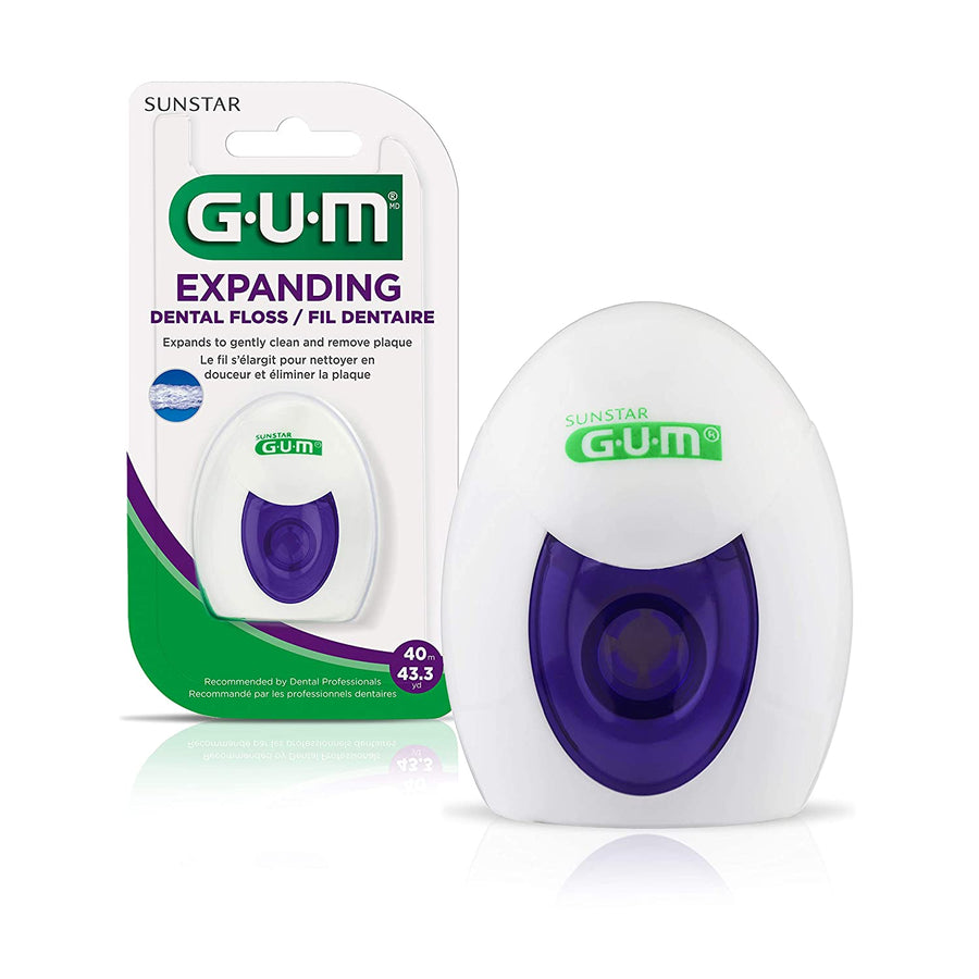 خيط تنظيف الأسنان الموسع من GUM رقم 585