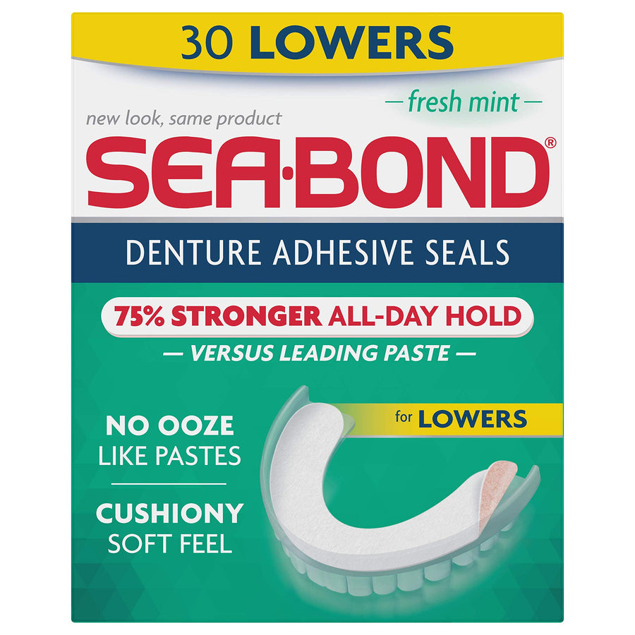 أختام لاصقة آمنة لأطقم الأسنان من Sea-Bond #620