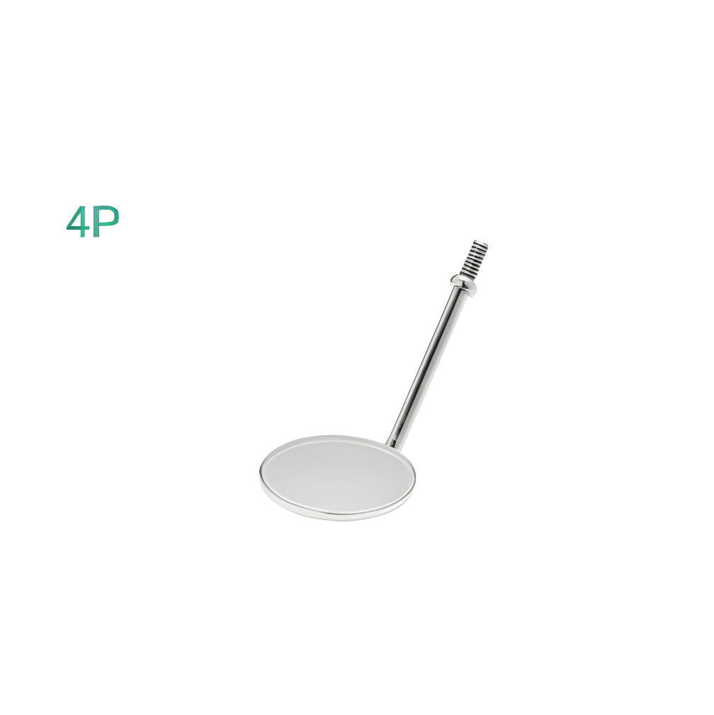 Mouth Mirror Mouth Piece 4P (Box 12pcs) #1843