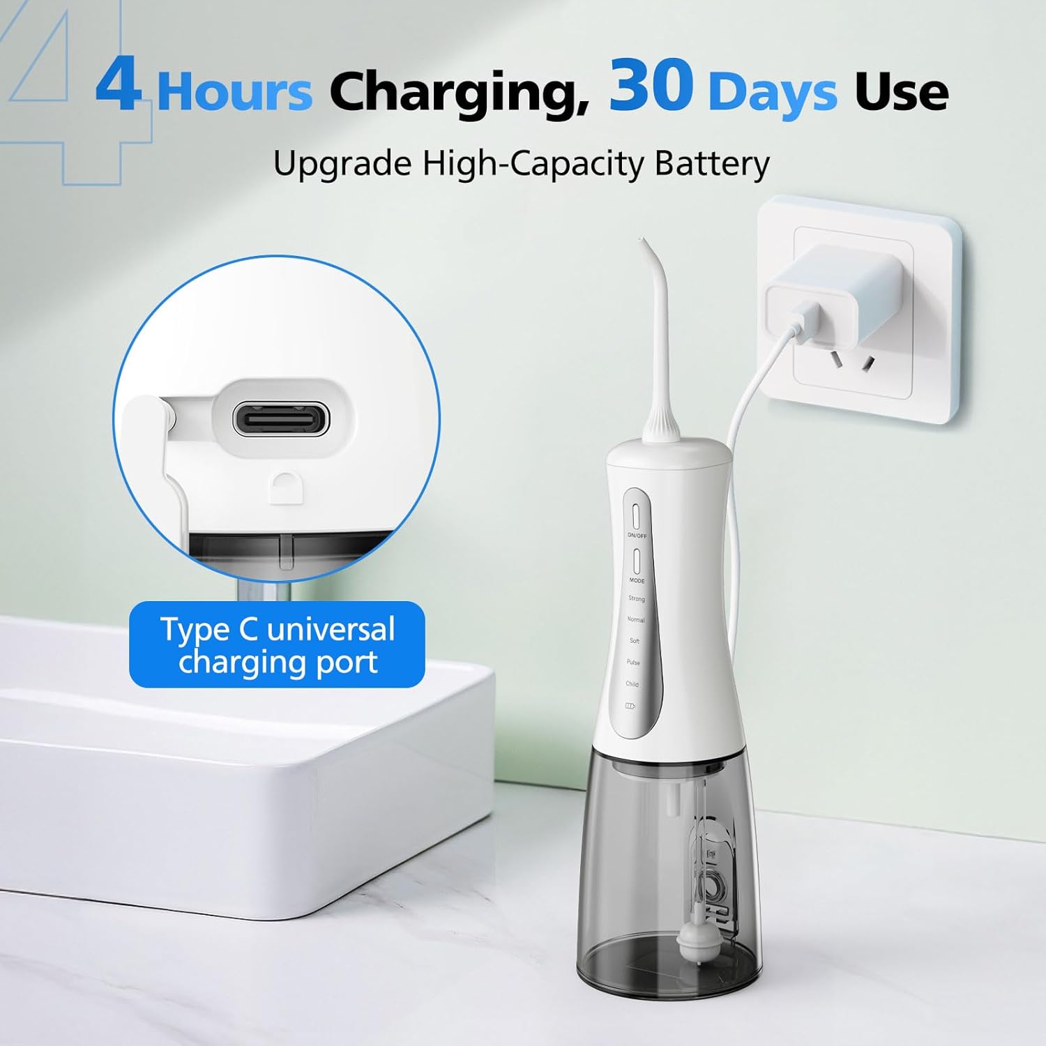 Battery and Type-C charging